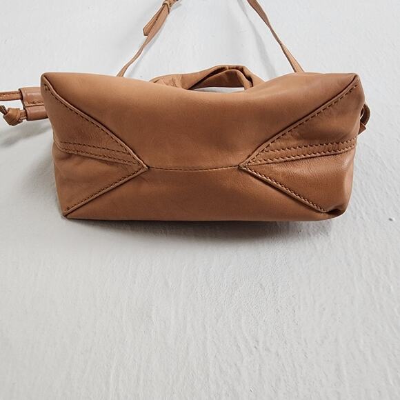 NEW Madewell Mini Piazza Crossbody Bag Timber Beam Tan Leather - Picture 9 of 11
